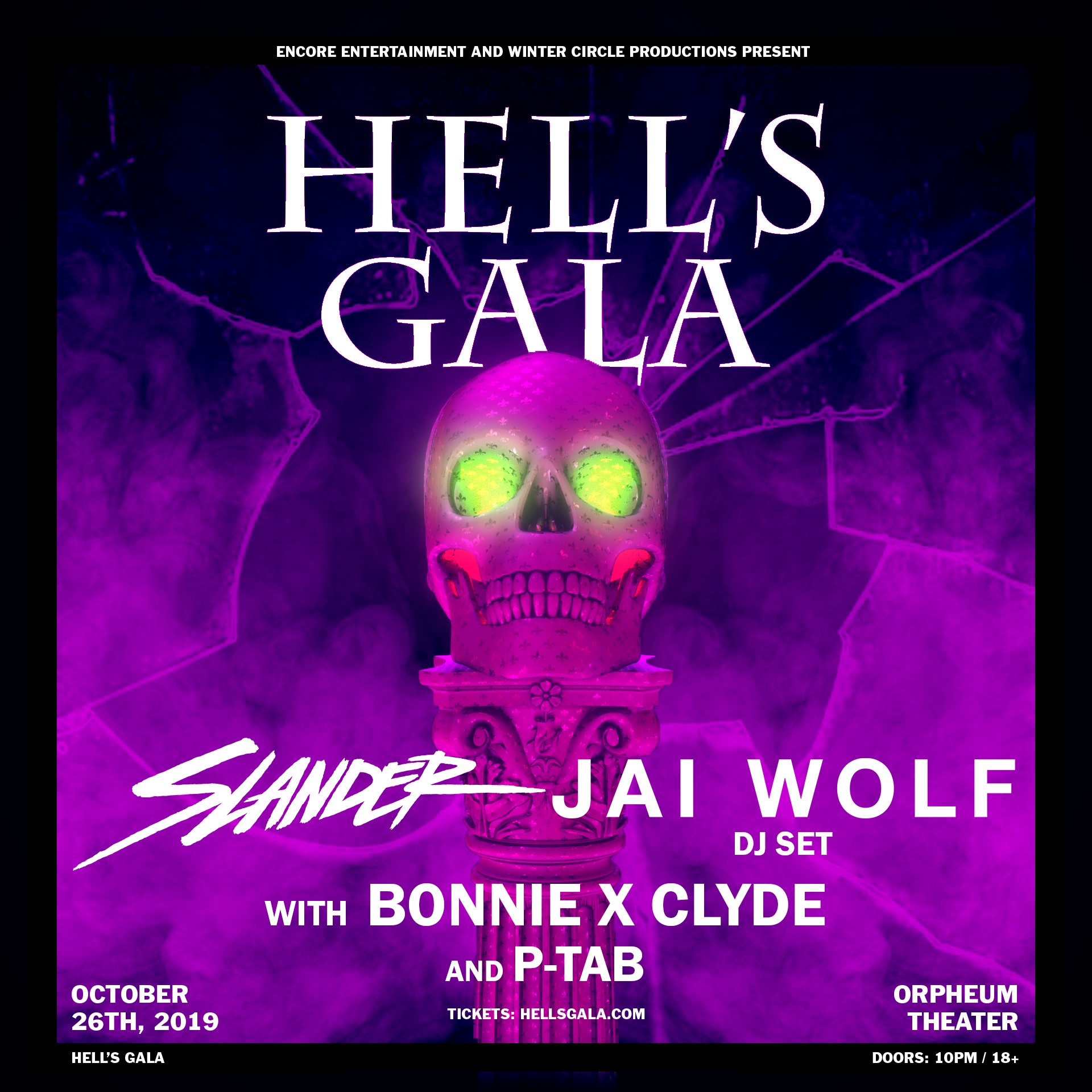 Hells Gala Tickets 2019